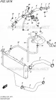 DURITE DE RADIATEUR pour Suzuki V-STROM 1000 2015