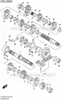 TRANSMISSION pour Suzuki V-STROM 1000 2015