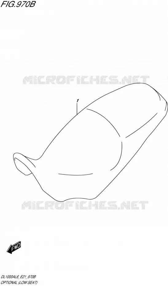 OPTIONS (LOW SEAT) Suzuki MOTO 1000 V-STROM 2016  DL1000A L6 (E21)