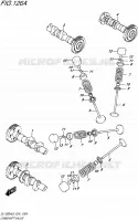 ARBRE A CAMES   VALVE pour Suzuki V-STROM 1000 2016
