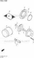 POMPE A HUILE pour Suzuki V-STROM 1000 2016