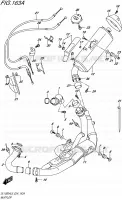 SILENCIEUX pour Suzuki V-STROM 1000 2016