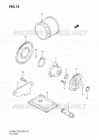 POMPE A HUILE pour Suzuki V-STROM 650 2010
