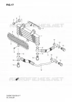 RADIATEUR D'HUILE pour Suzuki V-STROM 650 2010