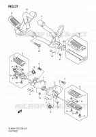 REPOSE PIED pour Suzuki V-STROM 650 2010