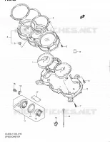 COMPTEUR (DL650AL1 E24) pour Suzuki V-STROM 650 2011