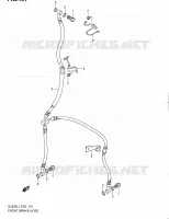 DURITE DE FREIN AVANT (DL650L1 E19) pour Suzuki V-STROM 650 2011