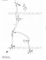 DURITE DE FREIN AVANT (DL650L1 E24) pour Suzuki V-STROM 650 2011