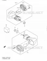 CLIGNOTANTS pour Suzuki V-STROM 650 2011