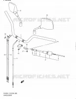 GUIDON (DL650L1 E03) pour Suzuki V-STROM 650 2011