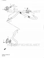 SYSTEME RECYCLAGE GAZ ECHAPPEMENT pour Suzuki V-STROM 650 2011