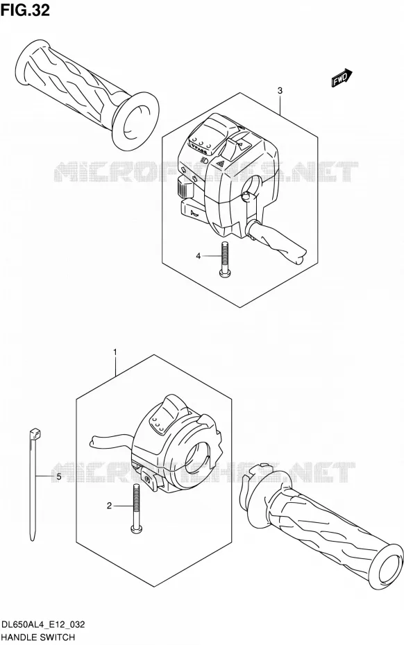 COMMODOS Suzuki MOTO 650 V-STROM 2014  DL650A L4 (E12)