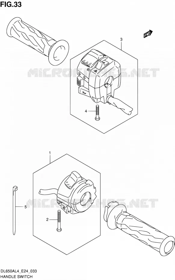 COMMODOS Suzuki MOTO 650 V-STROM 2014  DL650A L4 (E24)