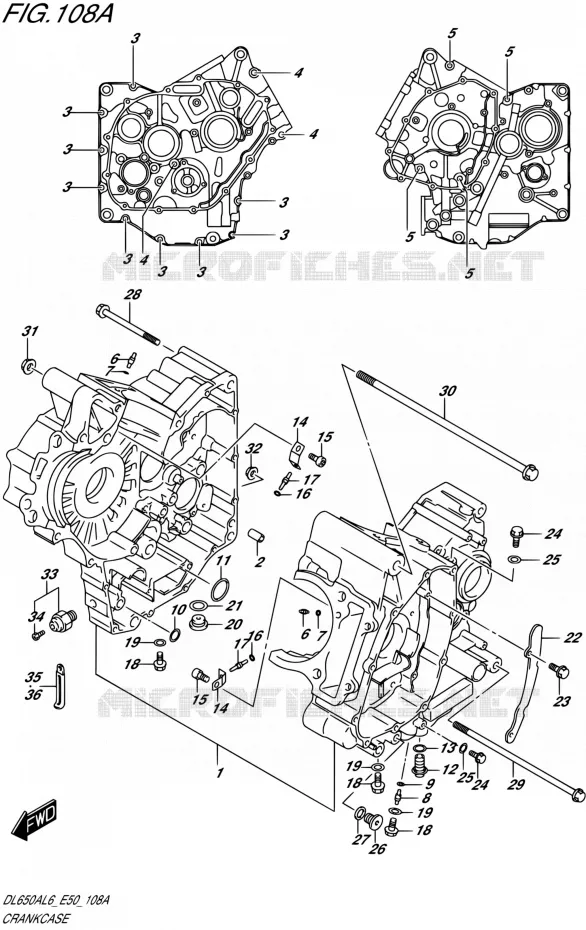 CARTER Suzuki MOTO 650 V-STROM 2016  DL650A L6 (E50)