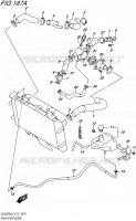 DURITE DE RADIATEUR pour Suzuki V-STROM 650 2016