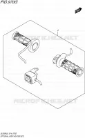 OPTIONS (GRIP HEATER SET) pour Suzuki V-STROM 650 2016
