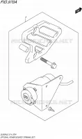 OPTIONS (POWER SOURCE TERMINAL SET) pour Suzuki V-STROM 650 2016