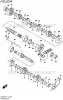 TRANSMISSION pour Suzuki V-STROM 650 2016
