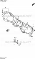 COMPTEUR pour Suzuki V-STROM 650 2016