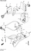PARTIE ELECTRIQUE (DL650AL6 E24) pour Suzuki V-STROM 650 2016