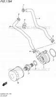 RADIATEUR D'HUILE pour Suzuki V-STROM 650 2016