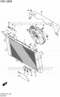 RADIATEUR pour Suzuki V-STROM 650 2016