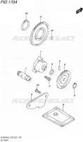 POMPE A HUILE pour Suzuki V-STROM 650 2015
