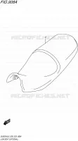 SELLE BASSE (OPTIONAL) pour Suzuki V-STROM 650 2015
