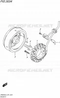 ALLUMAGE ROTOR   STATOR pour Suzuki DR 650 2015