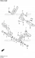 REPOSE PIED pour Suzuki DR 650 2015