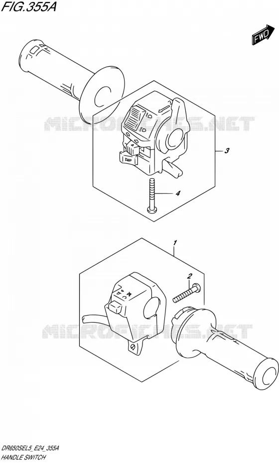 COMMODOS Suzuki MOTO 650 DR 2015  DR650SE L5 (E24)