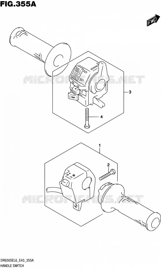 COMMODOS Suzuki MOTO 650 DR 2016  DR650SE L6 (E43)