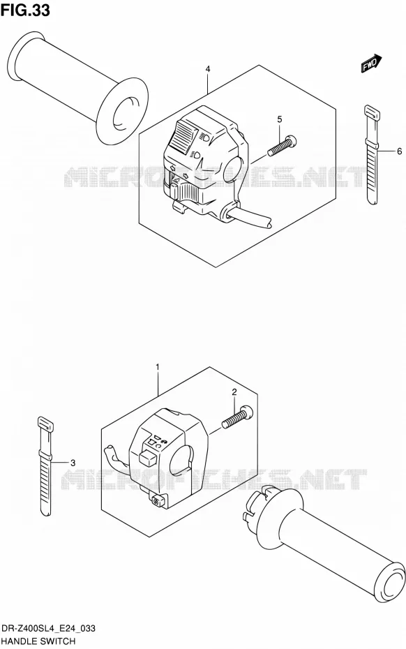 COMMODOS Suzuki MOTO 400 DR-Z 2014  DR-Z400S L4 (E24)