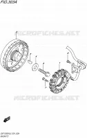 ALLUMAGE ROTOR   STATOR pour Suzuki BANDIT 1250 2015