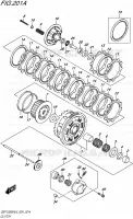 EMBRAYAGE pour Suzuki BANDIT 1250 2015
