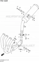 SILENCIEUX pour Suzuki BANDIT 1250 2015