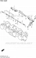 SYSTÈME D'INJECTION pour Suzuki BANDIT 1250 2015