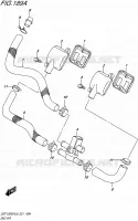 SYSTEME RECYCLAGE GAZ ECHAPPEMENT pour Suzuki BANDIT 1250 2016