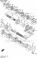 TRANSMISSION pour Suzuki BANDIT 1250 2016