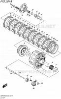 EMBRAYAGE pour Suzuki GSR 750 2016