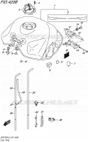 RESERVOIR D'ESSENCE (FOR YSF) pour Suzuki GSR 750 2016