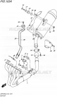 SILENCIEUX pour Suzuki GSR 750 2016