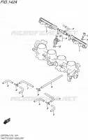SYSTÈME D'INJECTION pour Suzuki GSR 750 2016