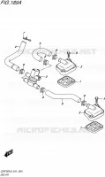 SYSTEME RECYCLAGE GAZ ECHAPPEMENT pour Suzuki GSR 750 2016