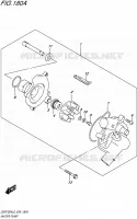 POMPE A EAU pour Suzuki GSR 750 2016