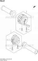 COMMODOS (GSX1300RAL4 E33) pour Suzuki HAYABUSA 1300 2014