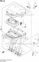 FILTRE A AIR pour Suzuki HAYABUSA 1300 2014