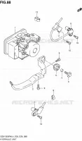 SYSTÈME ABS pour Suzuki HAYABUSA 1300 2014