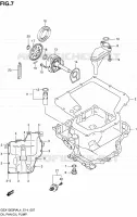 CARTER INFERIEUR   POMPE A HUILE pour Suzuki HAYABUSA 1300 2014