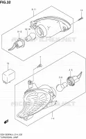 CLIGNOTANTS pour Suzuki HAYABUSA 1300 2014